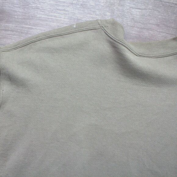 Vintage Jerzees Made in USA Super Sweats Beige Sweatshirt Pullover L - Picture 5 of 5